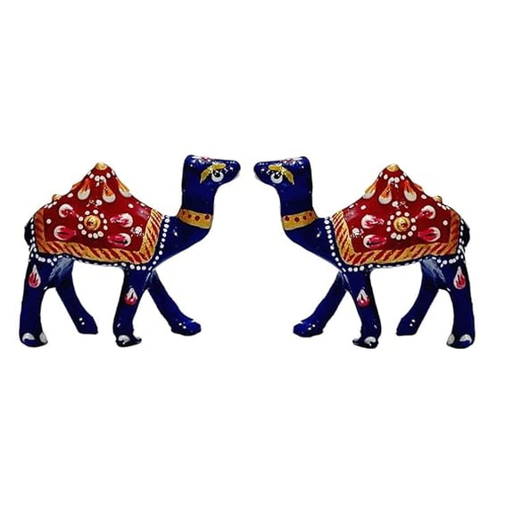 Beautiful Camal Showpiece for Pooja Room Laddo Gopal Kanha ji Idol, Showpiece Statue, Decorative Items for Mandir, 5 cm