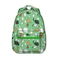 thumbnail image 1 of "Beautiful Cat Print Backpack - Great Gift for College, Bookbag for Women & Teens, Durable Waterproof with Floral Design", 1 of 6
