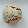 thumbnail image 1 of Beautiful Charlton Heston Signed American League Baseball With PSA DNA COA, 1 of 4