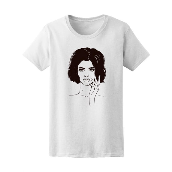 Beautiful Chic Woman Hand Women T-Shirt - Image by Shutterstock, Female Small
