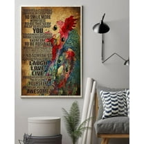 Beautiful Chicken Art Poster Matte Wall Art Decor 11 x 17 Inch Poster