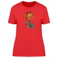 thumbnail image 1 of Beautiful Chrysanthemum Flower T-Shirt Women -Image by Shutterstock, Female XX-Large, 1 of 2