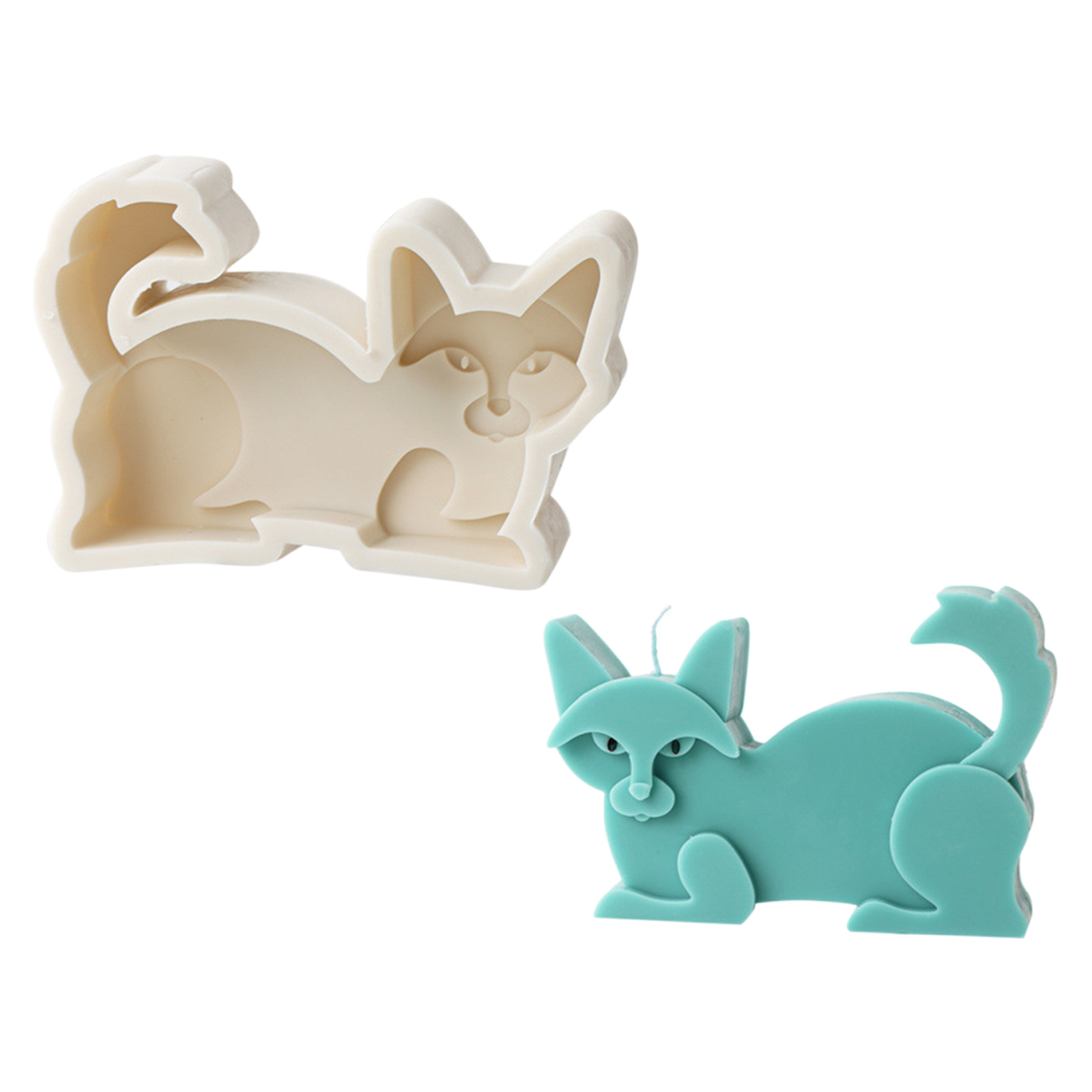Beautiful Clay Silicone Mold Ornaments Molds Cartoon Shape Statue Molds 