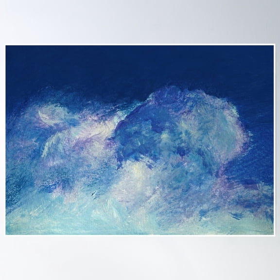 Beautiful Clouds Poster Wall Art, Modern Wall Decor, 8x12 UNFRAMED