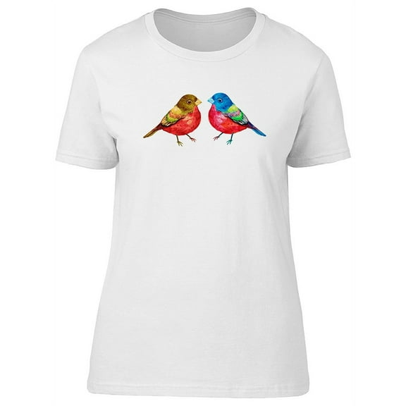 Beautiful & Colorful Spring Bird Tee Women's -Image by Shutterstock