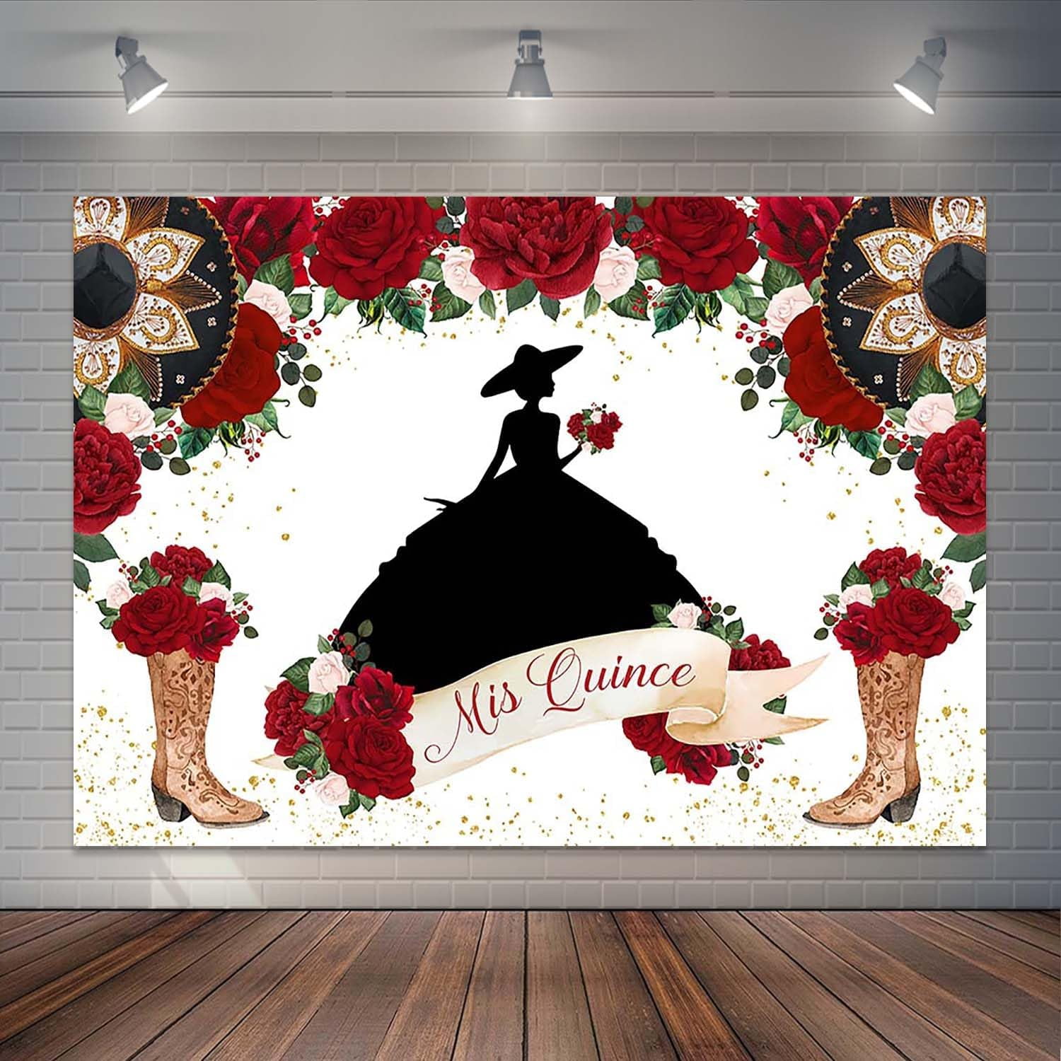 Beautiful Comingofage Ceremony Backdrop Comingofage Ceremony Red