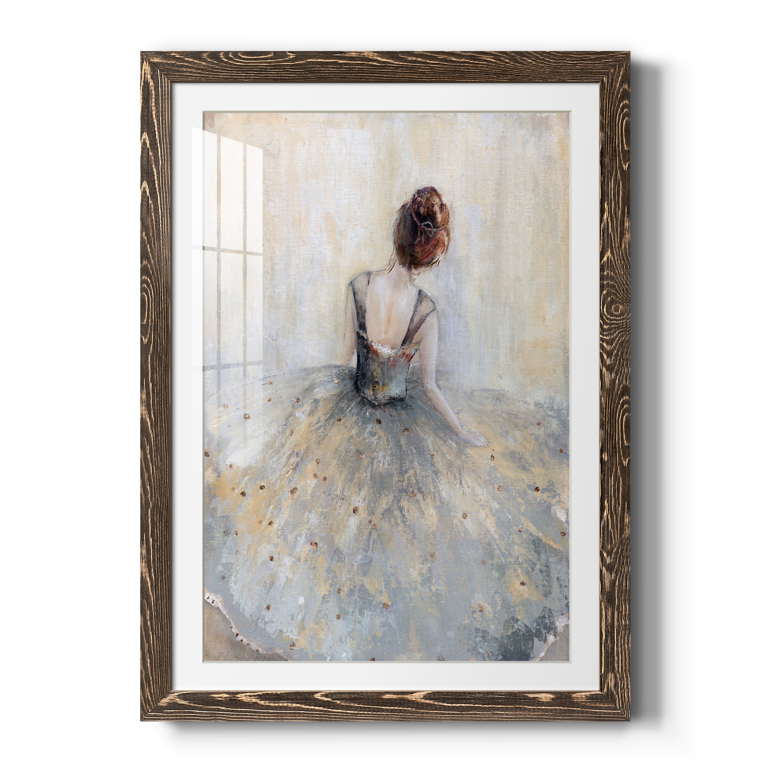 Beautiful Contemplation - Premium Framed Print - Distressed Barnwood Frame - Ready to Hang