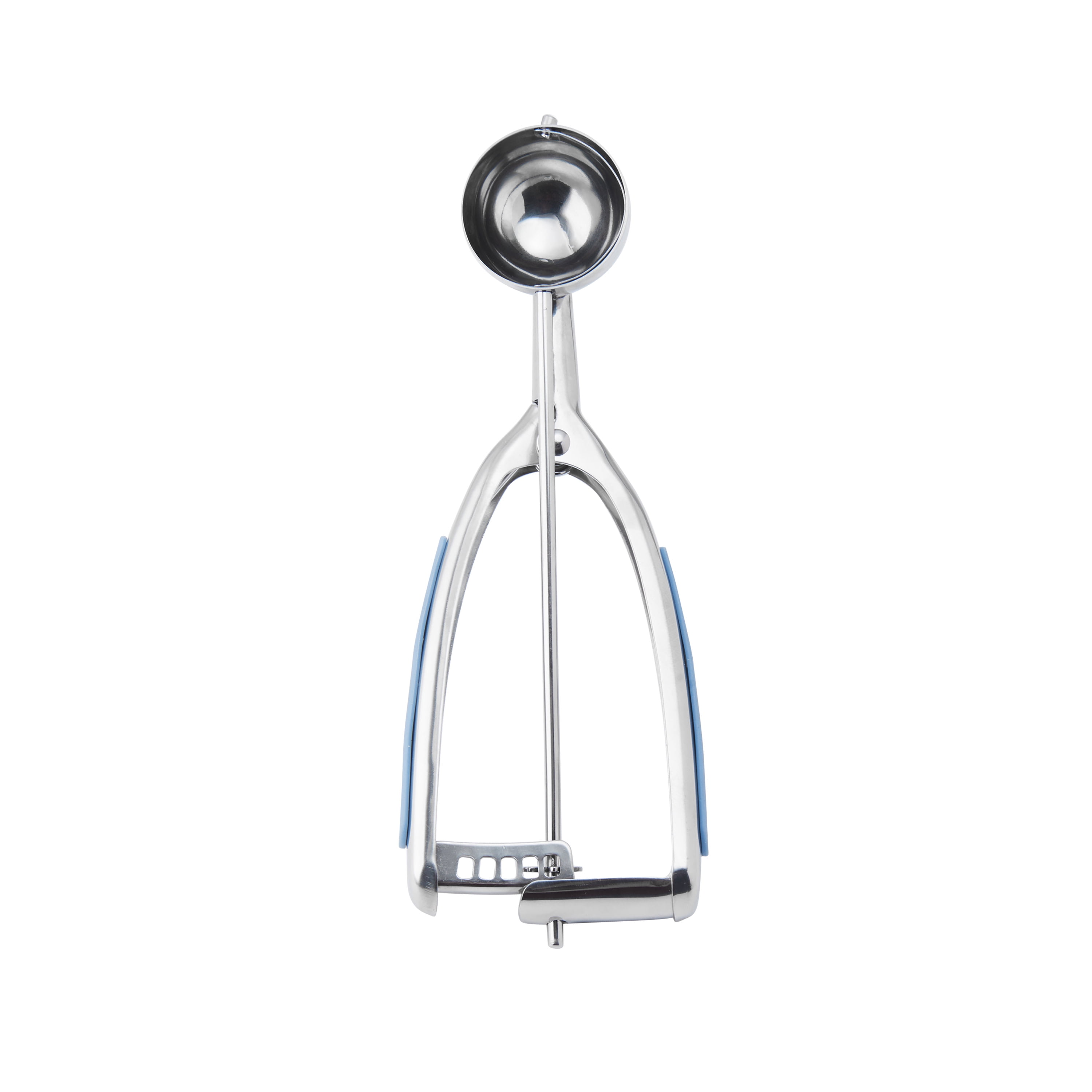 Beautiful Cookie Dough Scoop, Medium with Squeeze Handle in Blue Icing by Drew Barrymore