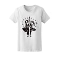 thumbnail image 1 of Beautiful Couple Doing Yoga Pose T-Shirt Women -Image by Shutterstock, Female x-Large, 1 of 2