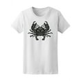 thumbnail image 1 of Beautiful Crab Tribal Mandala T-Shirt Women -Image by Shutterstock, Female XX-Large, 1 of 2
