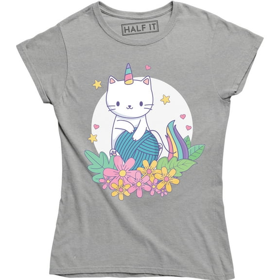 Beautiful Cute Caticorn Cat Lover Women's T-Shirt
