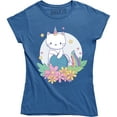 thumbnail image 1 of Beautiful Cute Caticorn Cat Lover Women's T-Shirt, 1 of 4