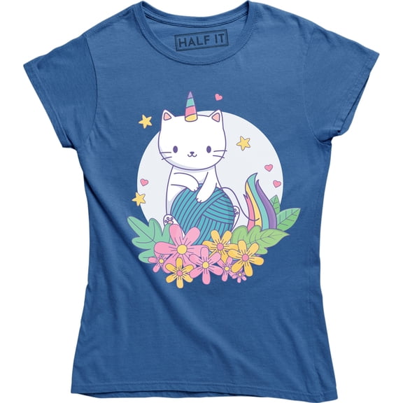 Beautiful Cute Caticorn Cat Lover Women's T-Shirt