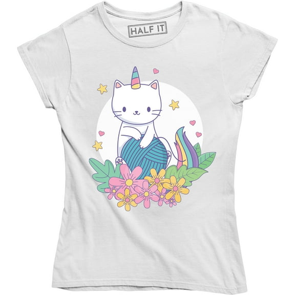 Beautiful Cute Caticorn Cat Lover Women's T-Shirt