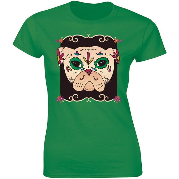 Beautiful Decorated Dog Puppy Fancy Eye Women's Gift T-Shirt