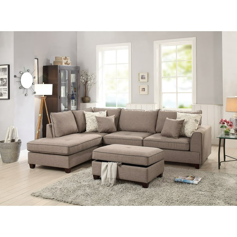 Mocha colored couch sale