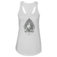 thumbnail image 1 of Beautiful Detailed Buddha Design Tank Women -Image by Shutterstock, Female Large, 1 of 4