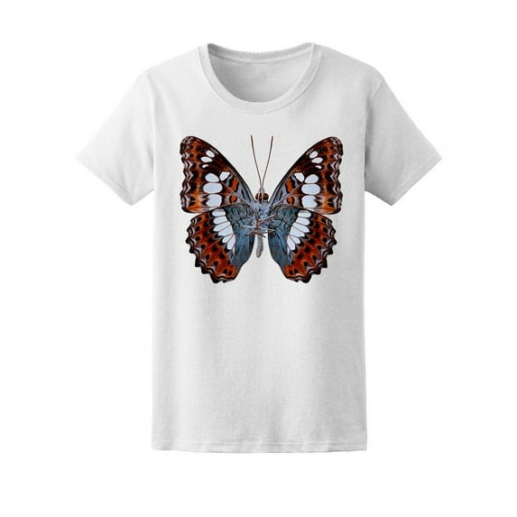 Beautiful Detailed Butterfly T-Shirt Women -Image by Shutterstock, Female x-Large