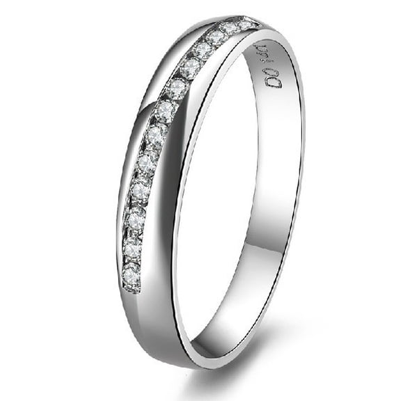 Beautiful Diamond Wedding Ring for Her in White Gold