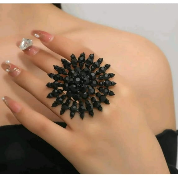 Beautiful Disaster Rhinestone Ring