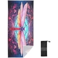thumbnail image 1 of Beautiful Dragonfly Beach Towel Soft Absorbent Quick Dry Sand Free Lightweight Polyester Camping Towels for Beach Travel Swim 30x60 in Wash cloth, 1 of 7