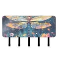 thumbnail image 1 of Beautiful Dragonfly Key Holder for Wall Mail Holder Organizer with 5 Key Hooks Wall Mount Key Rack with Shelf, 1 of 6