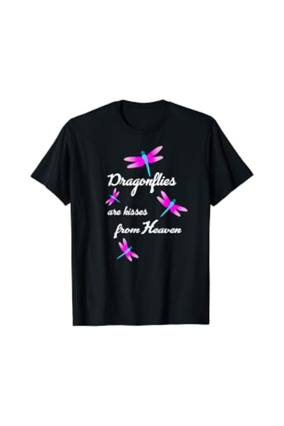 Beautiful Dragonfly Kiss Heaven T-Shirt Insect Lover Gift, Unisex T-Shirt