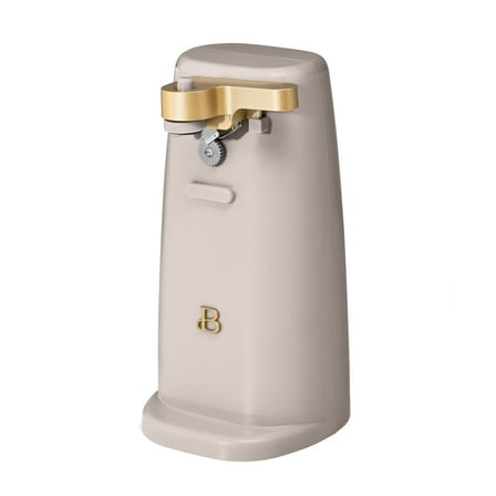 Beautiful Easy-Prep Electric Can Opener, Porcini Taupe by Drew Barrymore