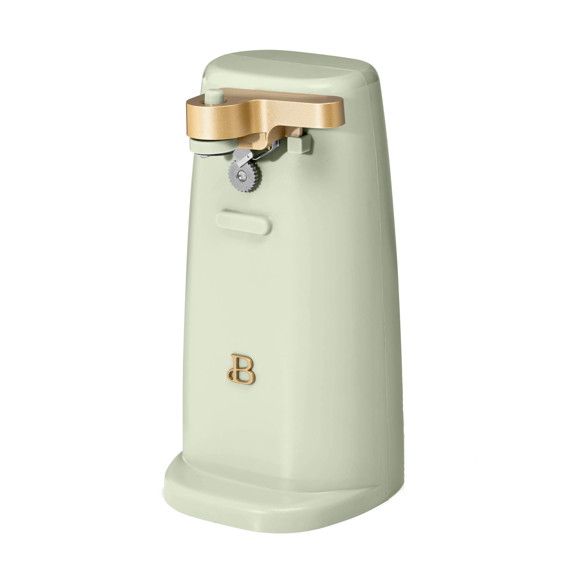 Beautiful Easy-Prep Electric Can Opener, Sage Green by Drew Barrymore