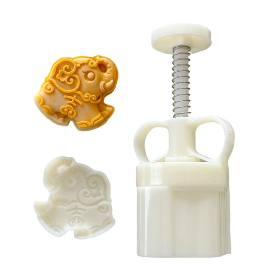 cakes and Cookie Stamp Molds Easy to Use Elephant Designs Molds for Home Bakers and Professional Pastries Cooks