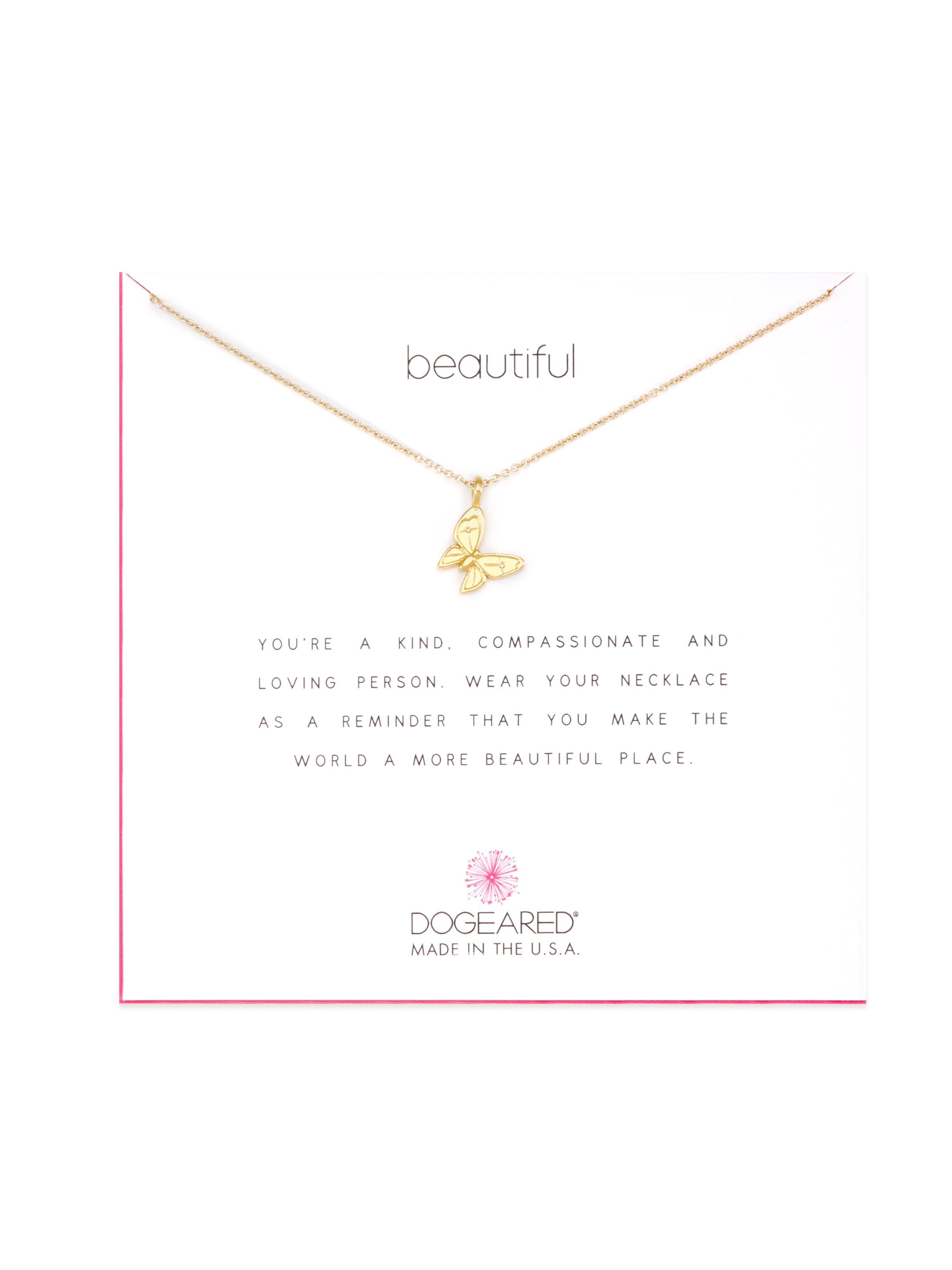 Dogeared butterfly hotsell necklace