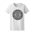 thumbnail image 1 of Beautiful Ethnic Pattern T-Shirt Women -Image by Shutterstock, Female x-Large, 1 of 2