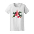 thumbnail image 1 of Beautiful Exotic Floral Parrot Tee Women's -Image by Shutterstock, 1 of 2