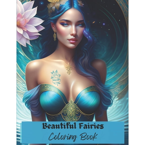 Beautiful Fairies Coloring Book (Paperback)
