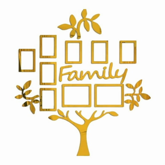 Beautiful Family Tree Frame Collage for Pictures Suitable for Any Room Decor