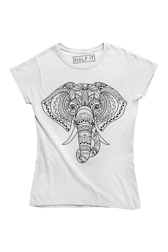 Beautiful Fancy Elephant Head - For Mamal Lover Women's T-Shirt