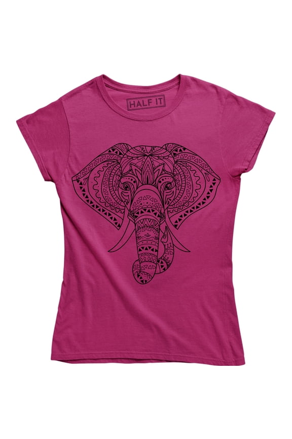 Beautiful Fancy Elephant Head - For Mamal Lover Women's T-Shirt