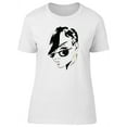 thumbnail image 1 of Beautiful Fashion Lady, Retro T-Shirt Women -Image by Shutterstock, Female Large, 1 of 2