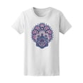 thumbnail image 1 of Beautiful Floral Paisley Mandala T-Shirt Women -Image by Shutterstock, Female Medium, 1 of 2