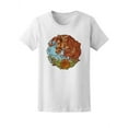 thumbnail image 1 of Beautiful Floral Retro Horse Tee Women's -Image by Shutterstock, 1 of 2