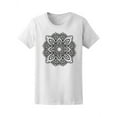thumbnail image 1 of Beautiful Floral Tribal Mandala Tee Women's -Image by Shutterstock, 1 of 2