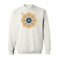 thumbnail image 1 of Beautiful Flower Pattern Sweatshirt Women -Image by Shutterstock, Female 4X-Large, 1 of 4