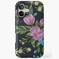 thumbnail image 1 of Beautiful Flower Retro Seamless Pattern Artistic Case iPhone 17 through 11 Pro Max, 1 of 2