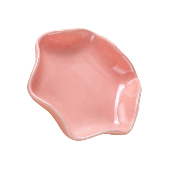 Beautiful Flower Shape Spoon Stand Durability Ceramic Spoon Stand Holder For Kitchen Count Decoration
