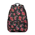 thumbnail image 1 of "Beautiful Flowers Backpack with Sunflower Patterns - Roomy Campus Backpack for Women & Teens, Water-Resistant Fabric, Comfortable Padded Straps, Fashionable Floral Design", 1 of 6