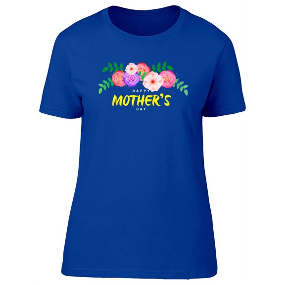 Beautiful Flowers Mothers Day Tee Women's - Women T-Shirt, Large