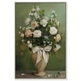 thumbnail image 1 of Beautiful Flowers in Vase Canvas Floral Vase Wall Art by Art Remedy, Silver Frame, 24" x 36", 1 of 7