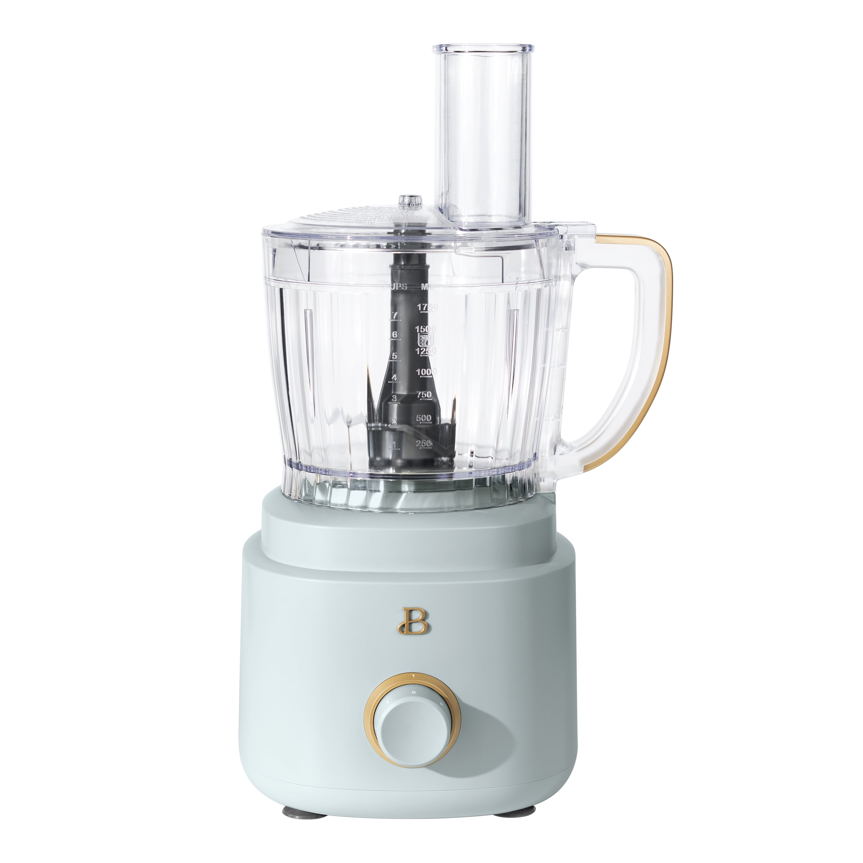 Beautiful 10-Cup Food Processor with Accessories, Hydrangea by Drew Barrymore - Walmart.com