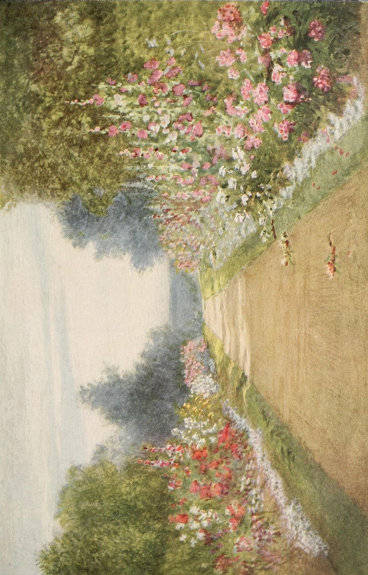 Beautiful Gardens of America 1915 The authors childhood garden Canvas Art - Hector Marlatt (18 x 24)