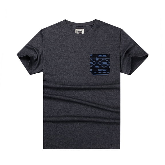 Beautiful Giant Active Fit Men's Pocket Tee Crewneck Short Sleeve T-shirt